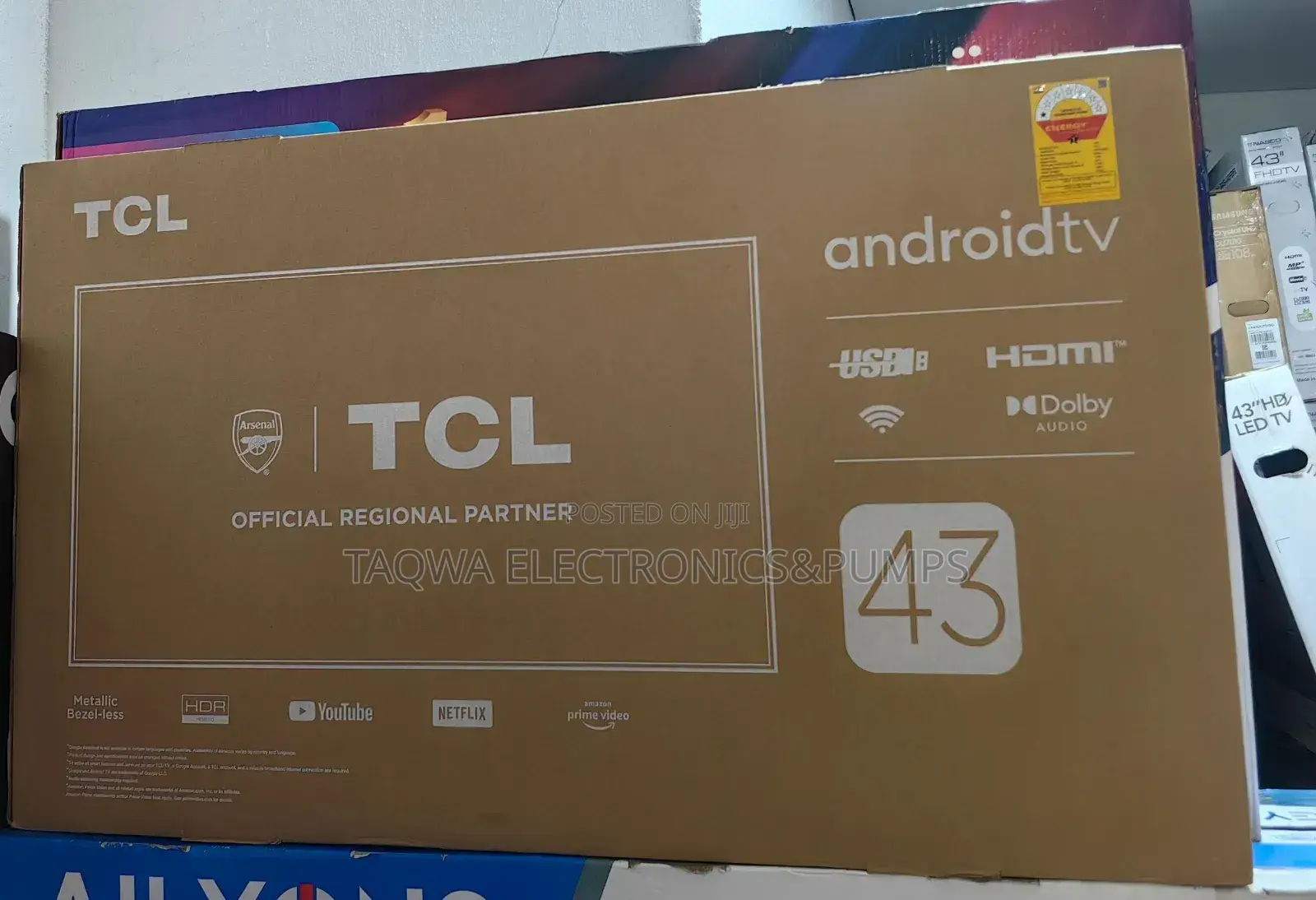 Lovely TCL 43inch Smart Android Tv