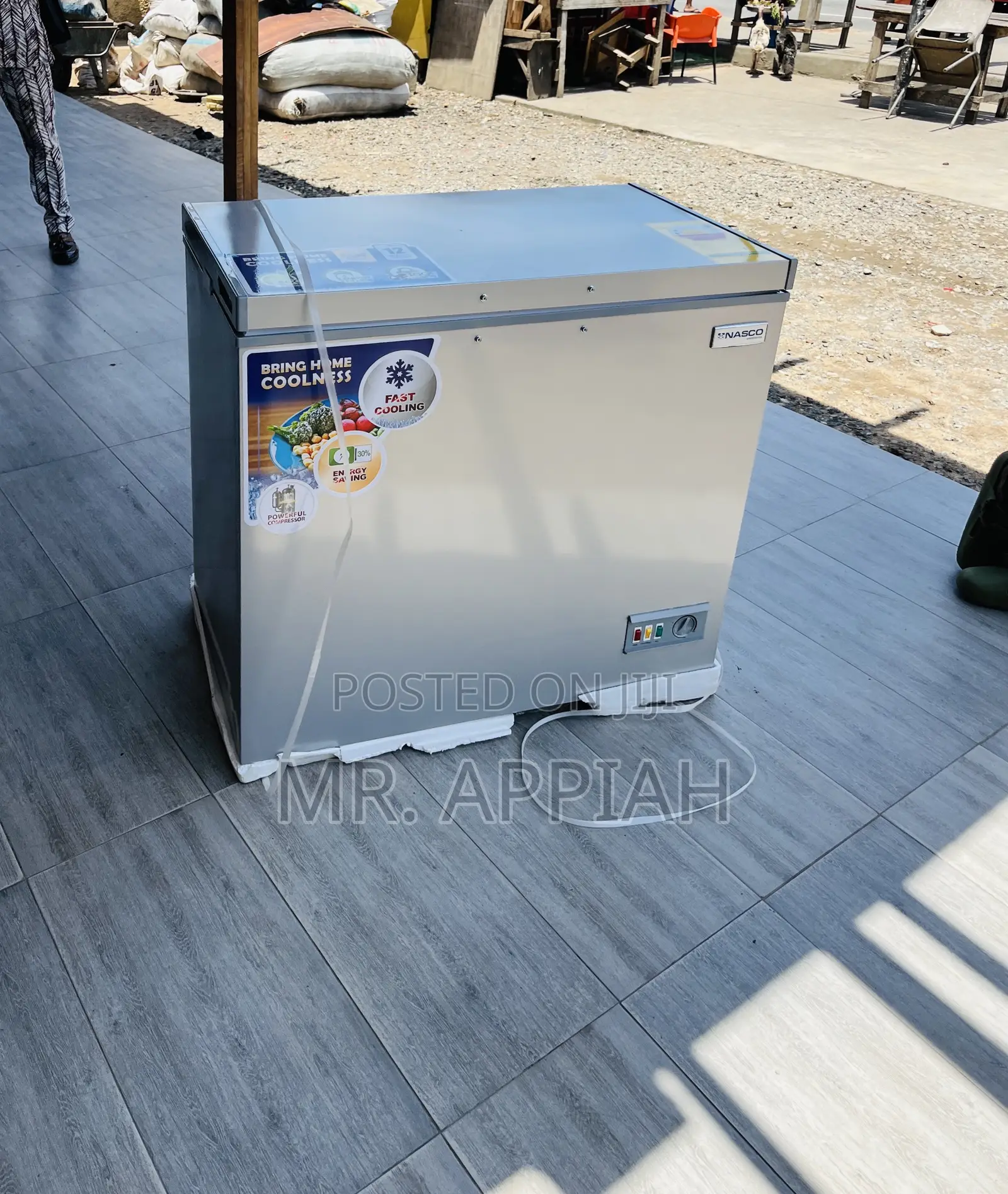 Silent Cooling Nasco Single Door Freezer.