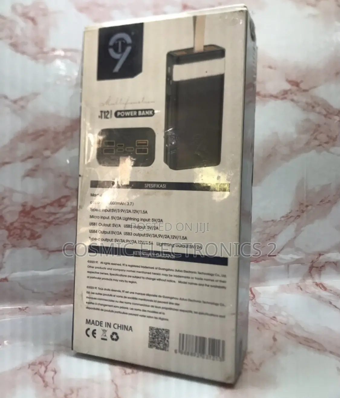 9t T12 Power Bank 40000mah