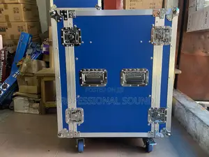 Amplifier Rack 16u 2 Door With Table