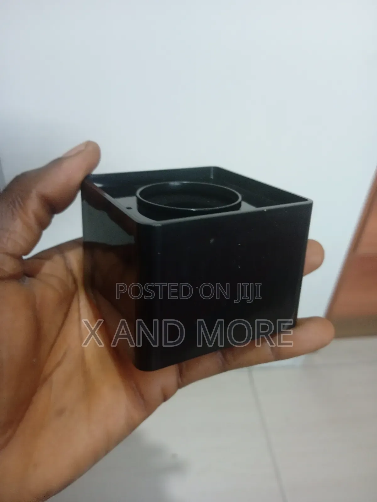 Square Mic Flag (Logo Box) for Media Branding