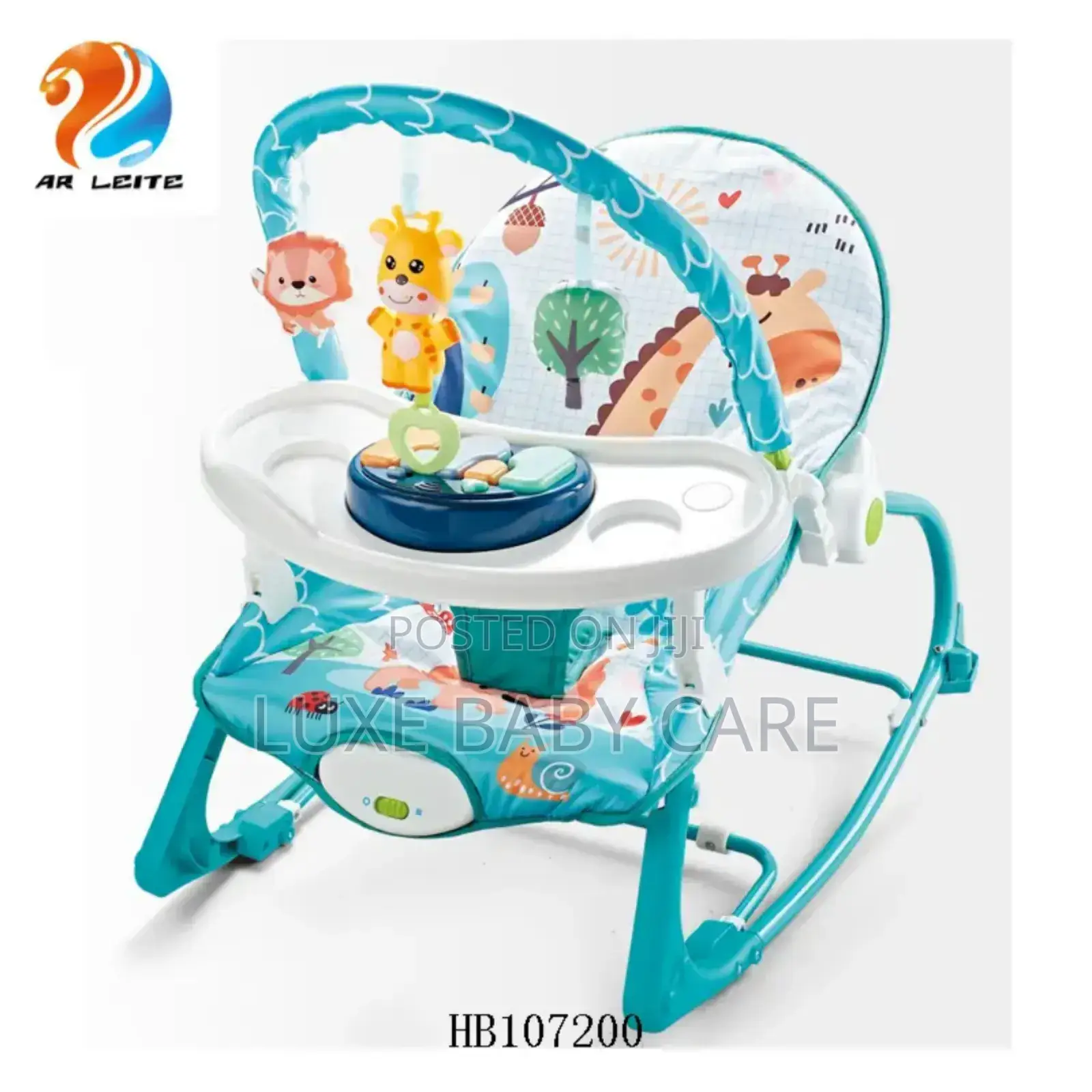 Baby 4 in 1 Bouncer Infant-to-Toddler Rocker Musical Baby
