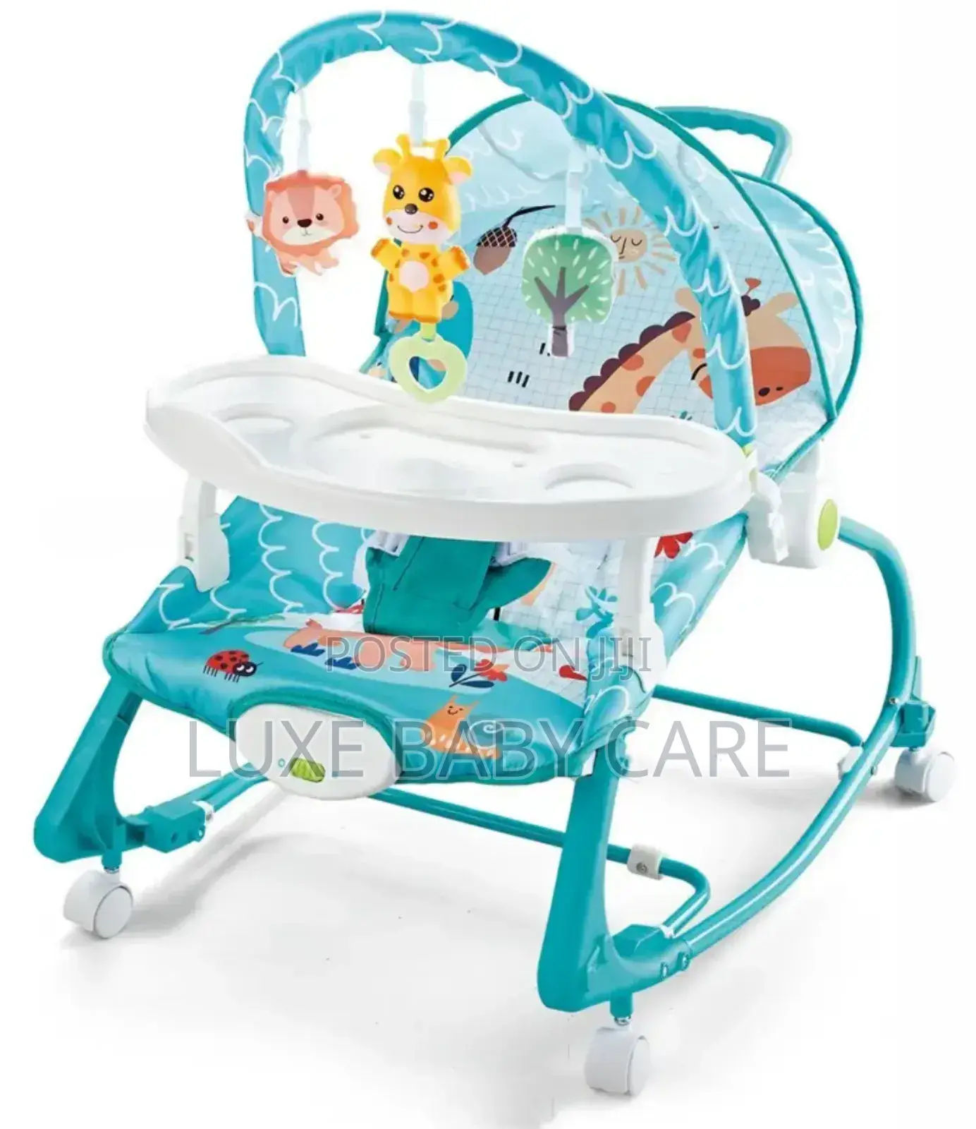 Baby 4 in 1 Bouncer Infant-to-Toddler Rocker Musical Baby