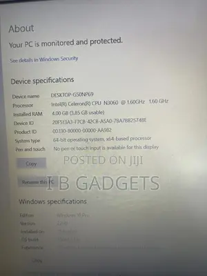 Laptop HP 15 4GB Intel Celeron HDD 500GB
