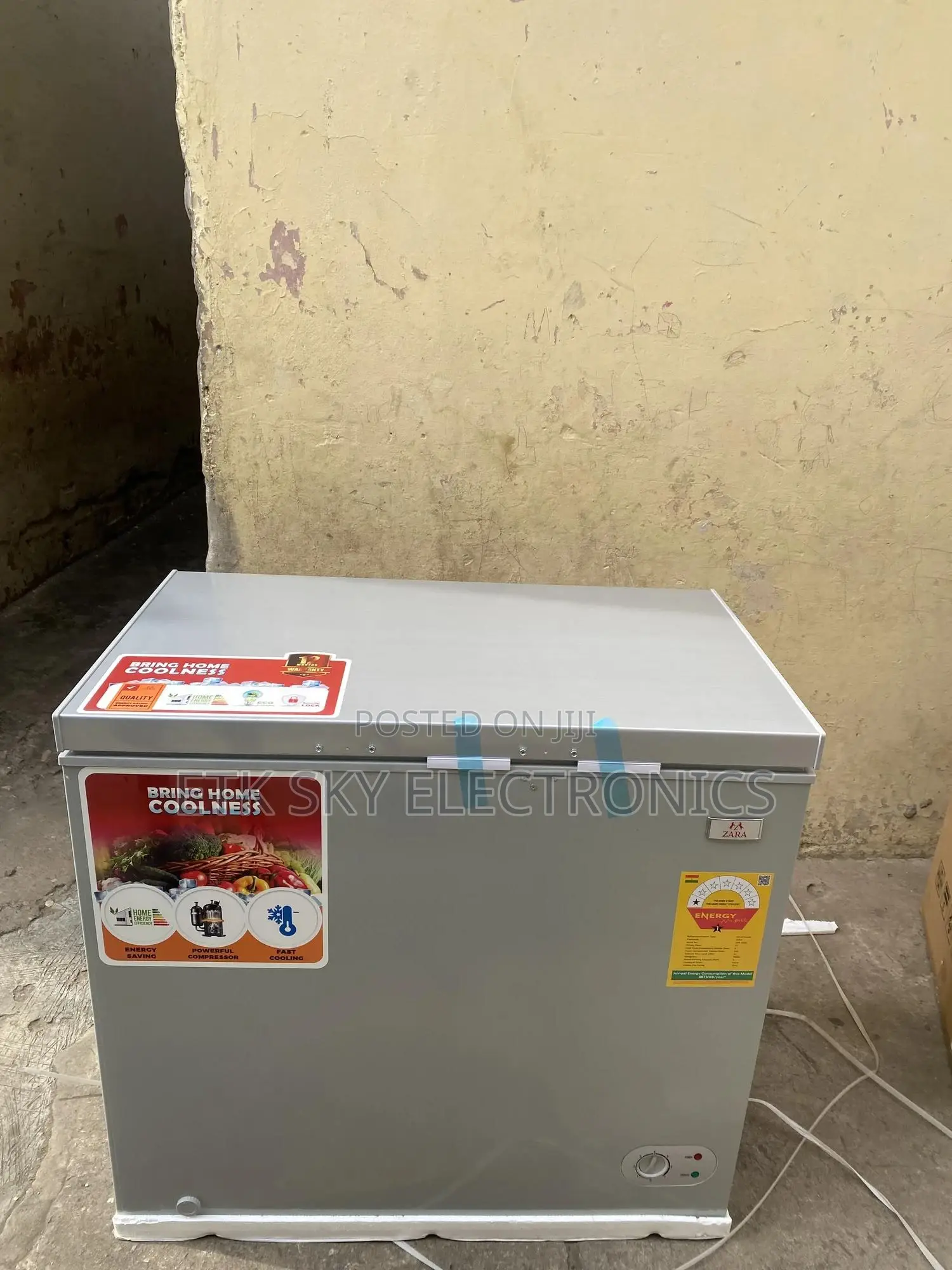 Showstopping Zara 202liters Chest Freezer