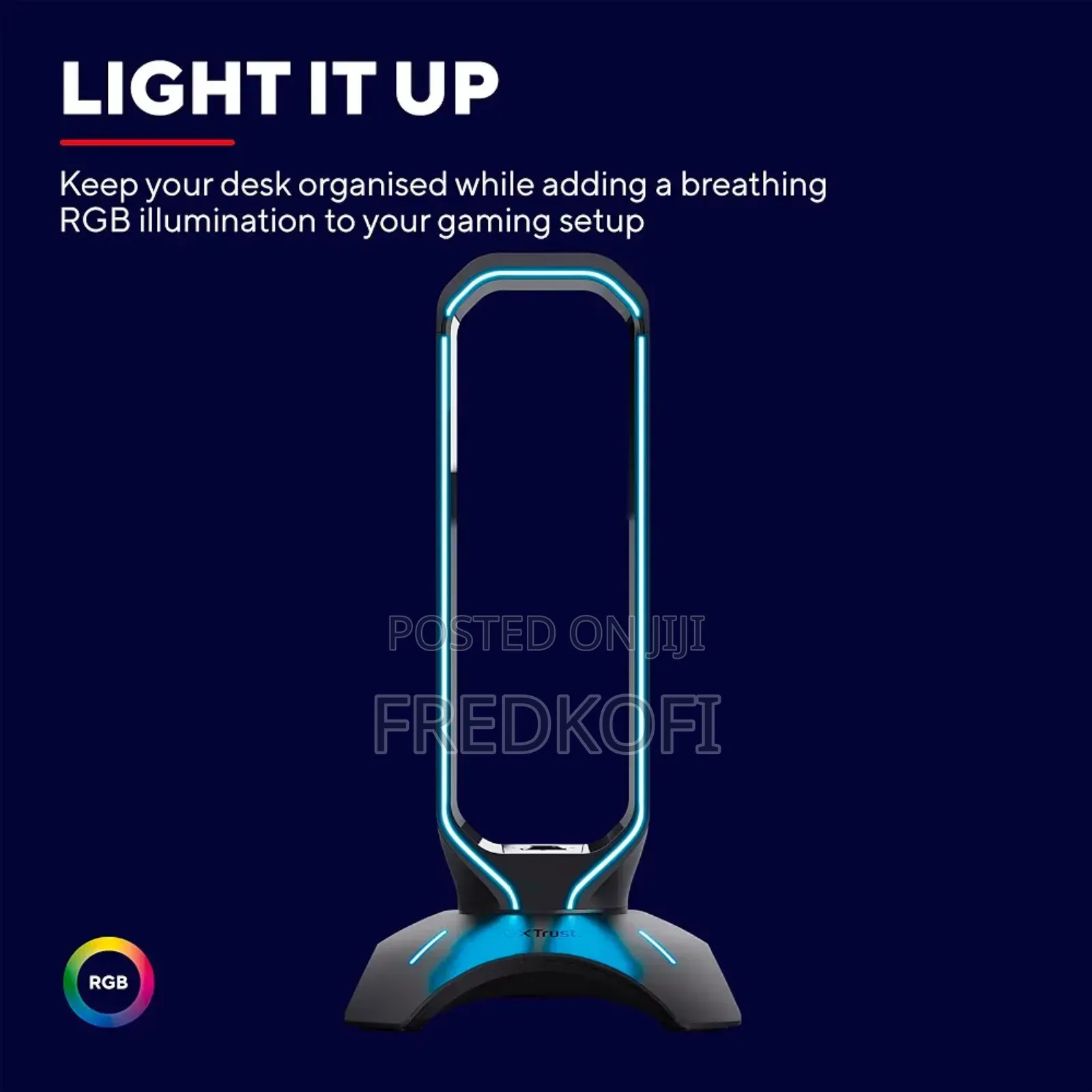 RGB Gaming Headset Stand