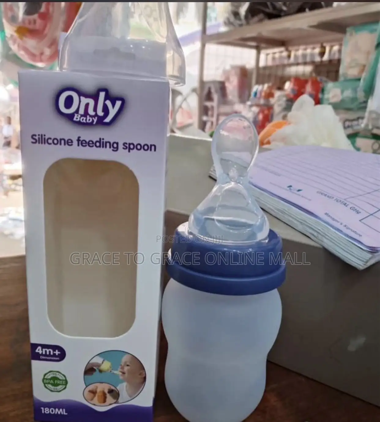 Silicon Feeding Spoon