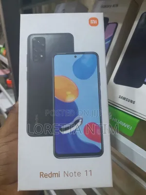 New Xiaomi Redmi Note 11 128 GB Black