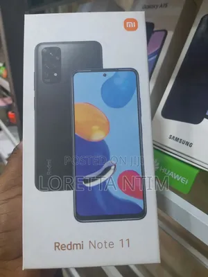 New Xiaomi Redmi Note 11 128 GB Black