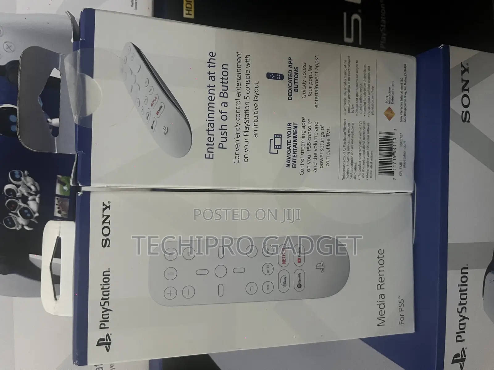 Playstation Media Remote Sealed