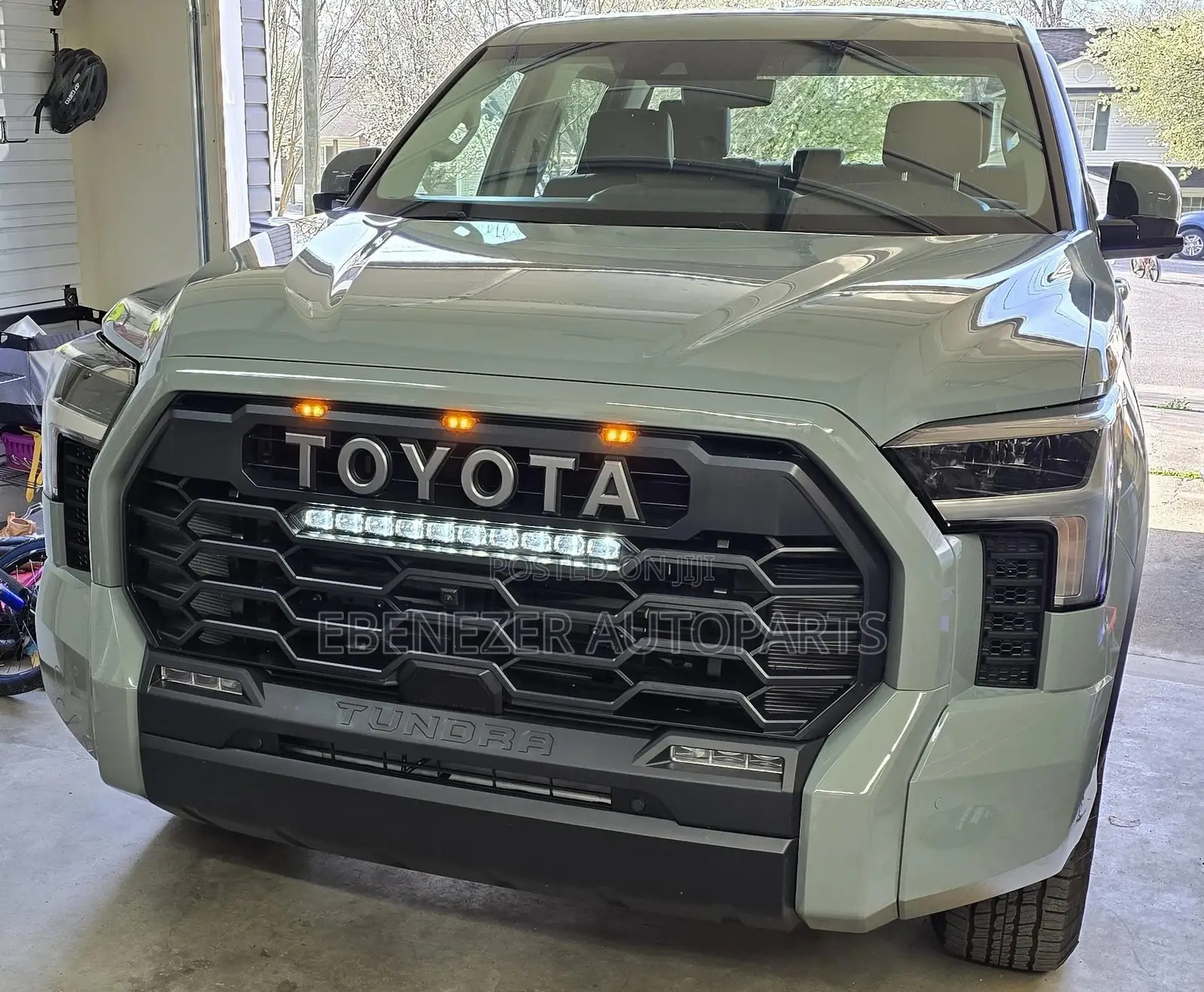 Tundra Front Shells Grille With Led Lights 2022 2023 2024