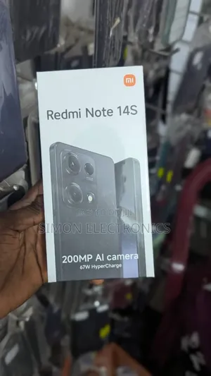 New Xiaomi Redmi Note 14S 256 GB Black