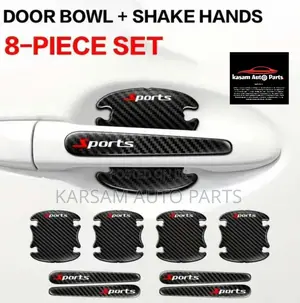 Door Bowl and Shake Hands Stickers