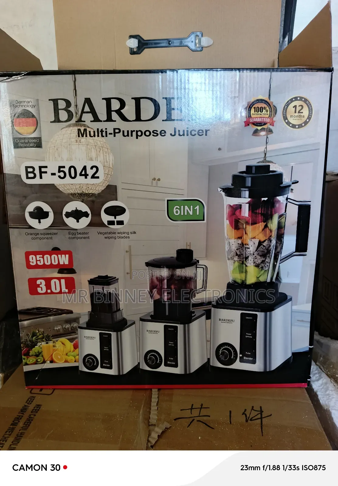 Original 6 in One Blender