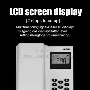 Unique Long Range Wireless Intercom System With Display