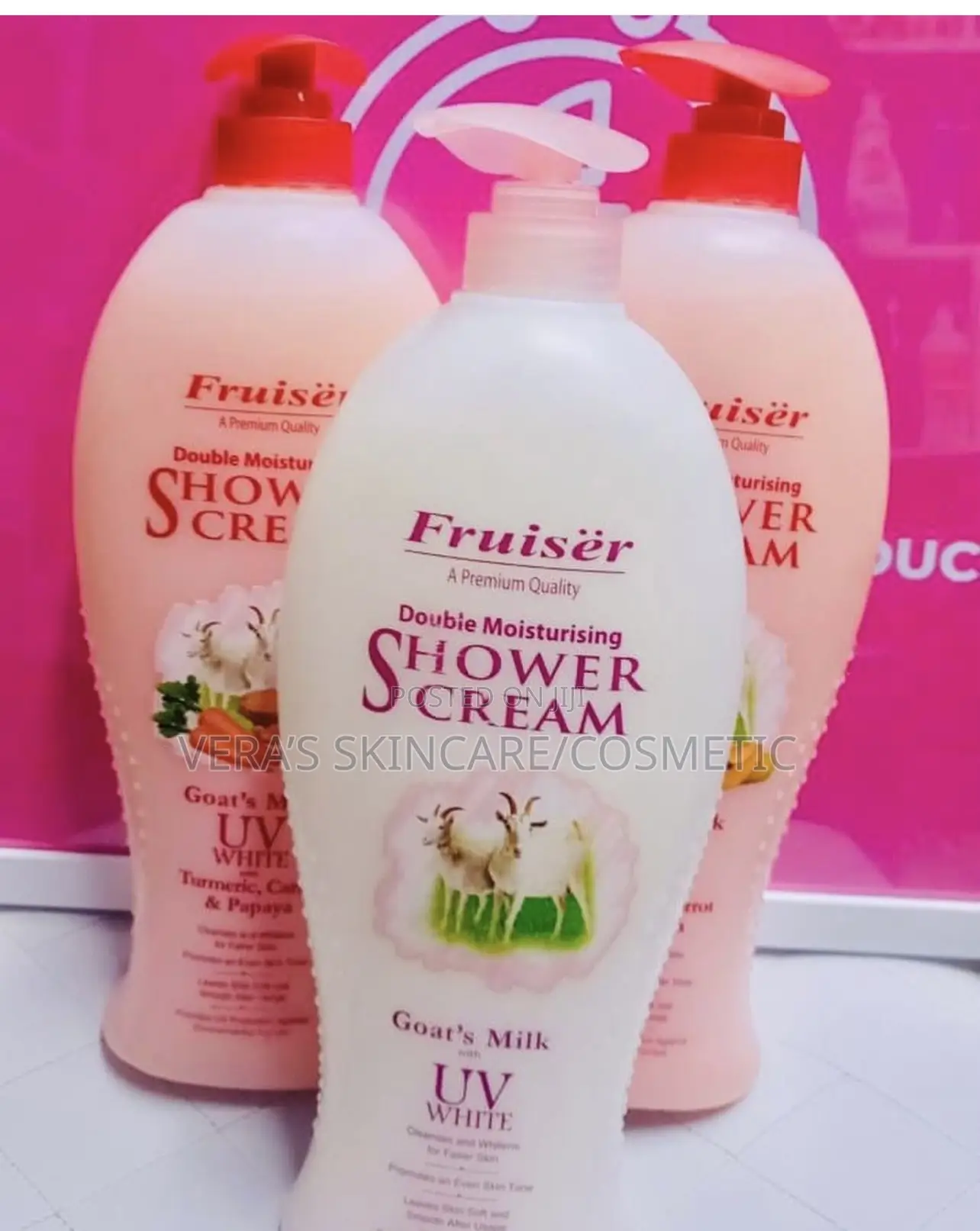 Fruiser Goat Milk Shower Cream