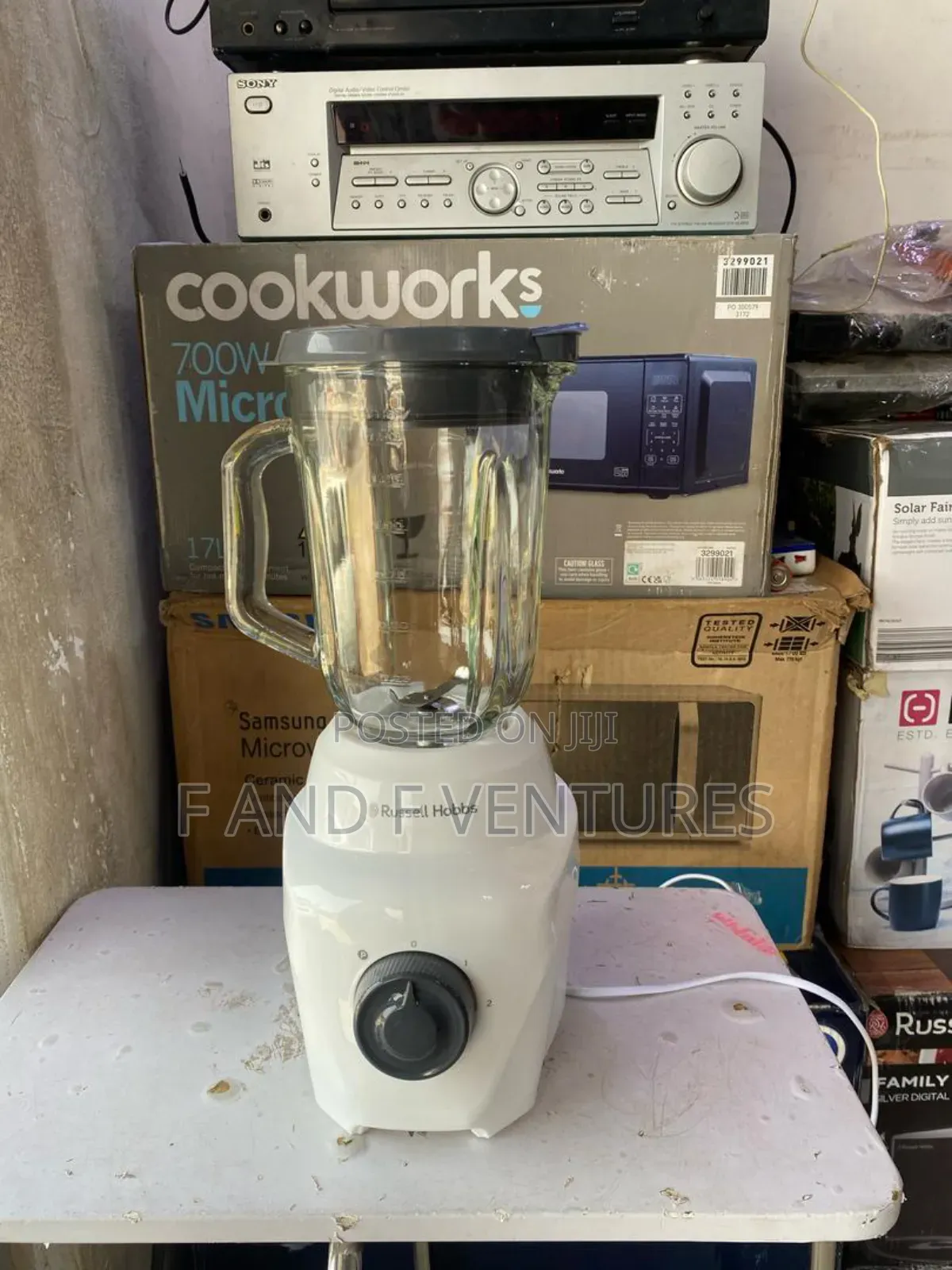 X'mas Promo Russell Hobbs Go Create Glass Blender - Uk