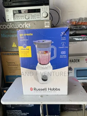 X'mas Promo Russell Hobbs Go Create Glass Blender - Uk