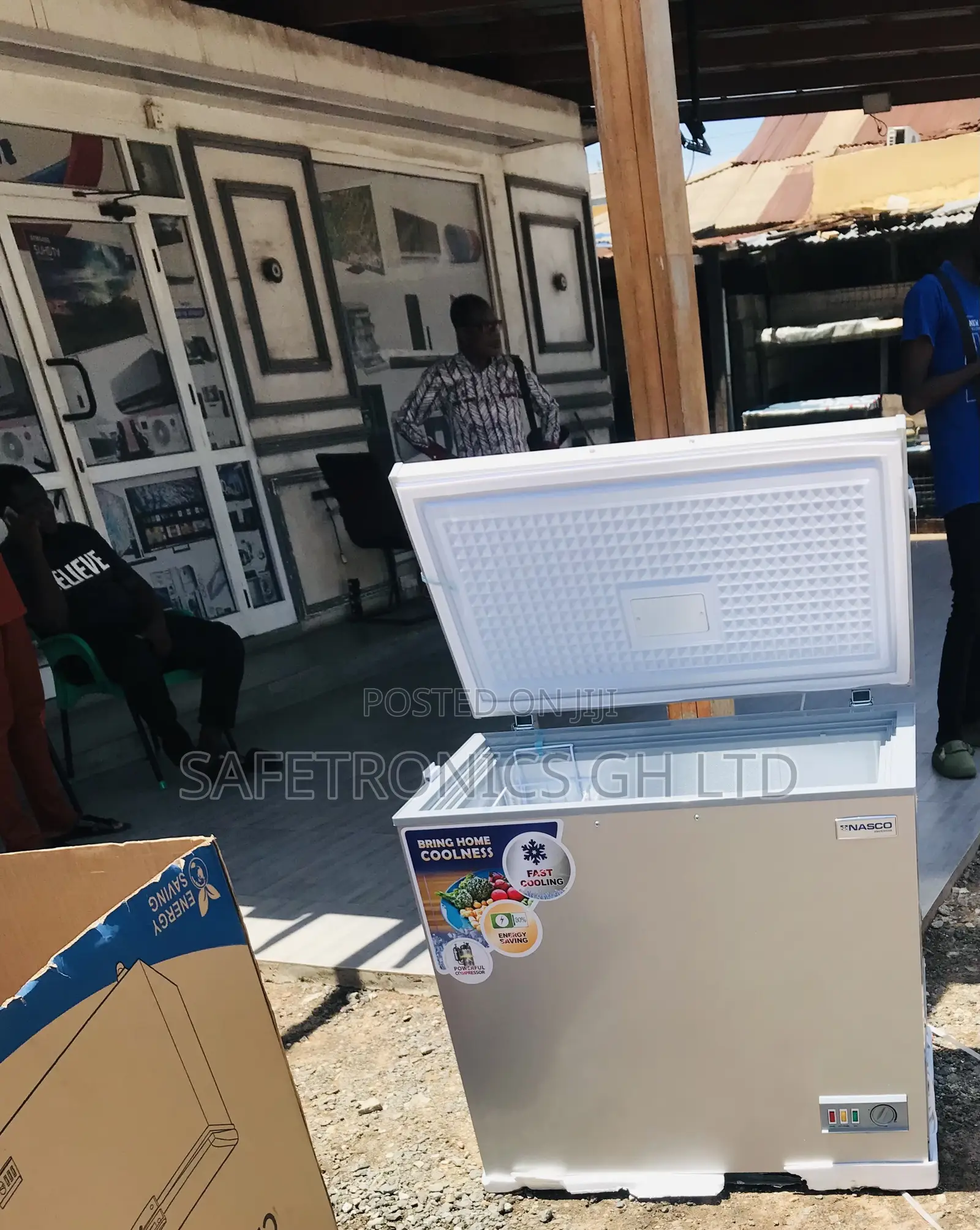 Choose Grey 200 Liters Singledoor Nas-250 Freezer
