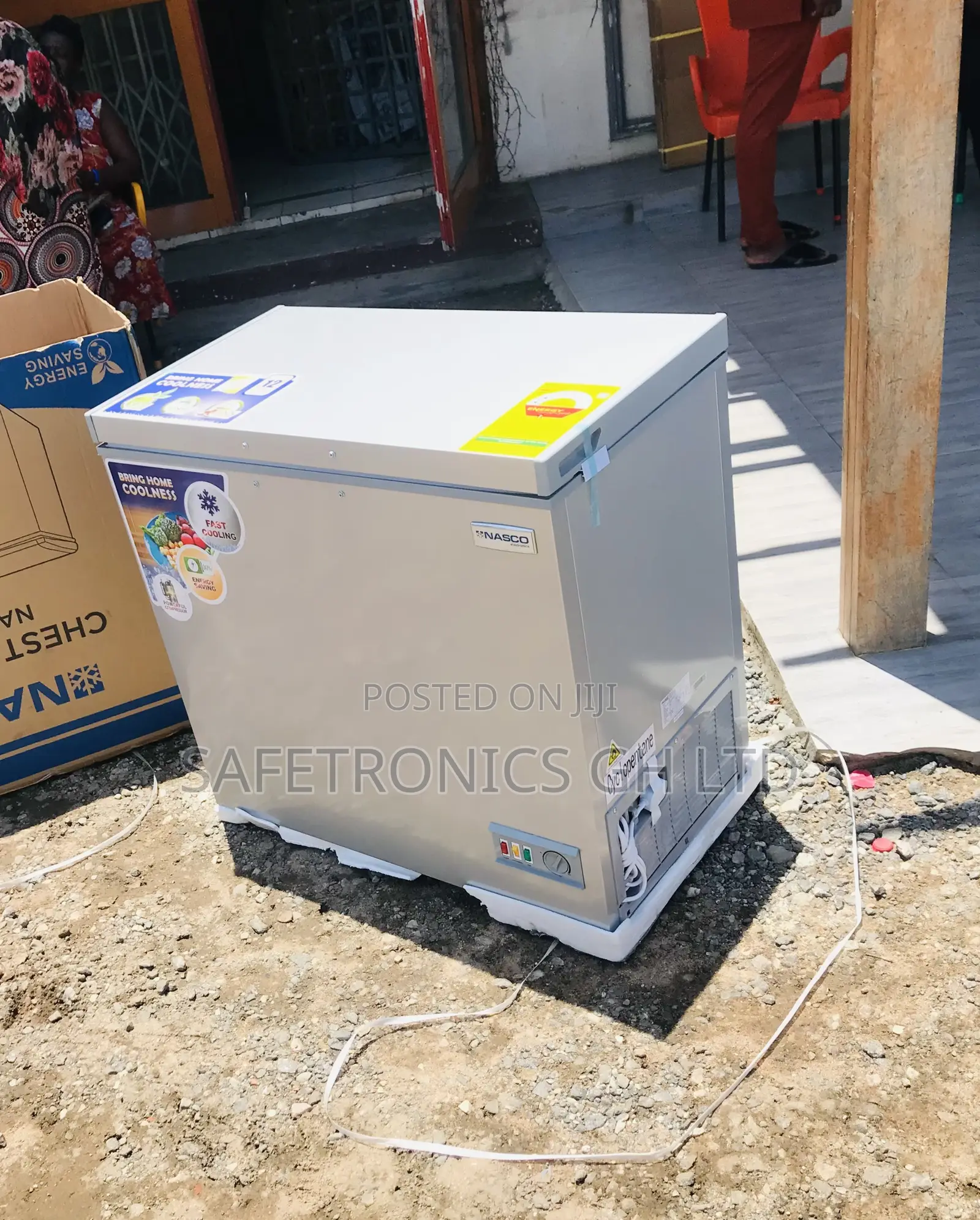 200 Liters Singledoor Grey Nas-250 Lastest Freezer