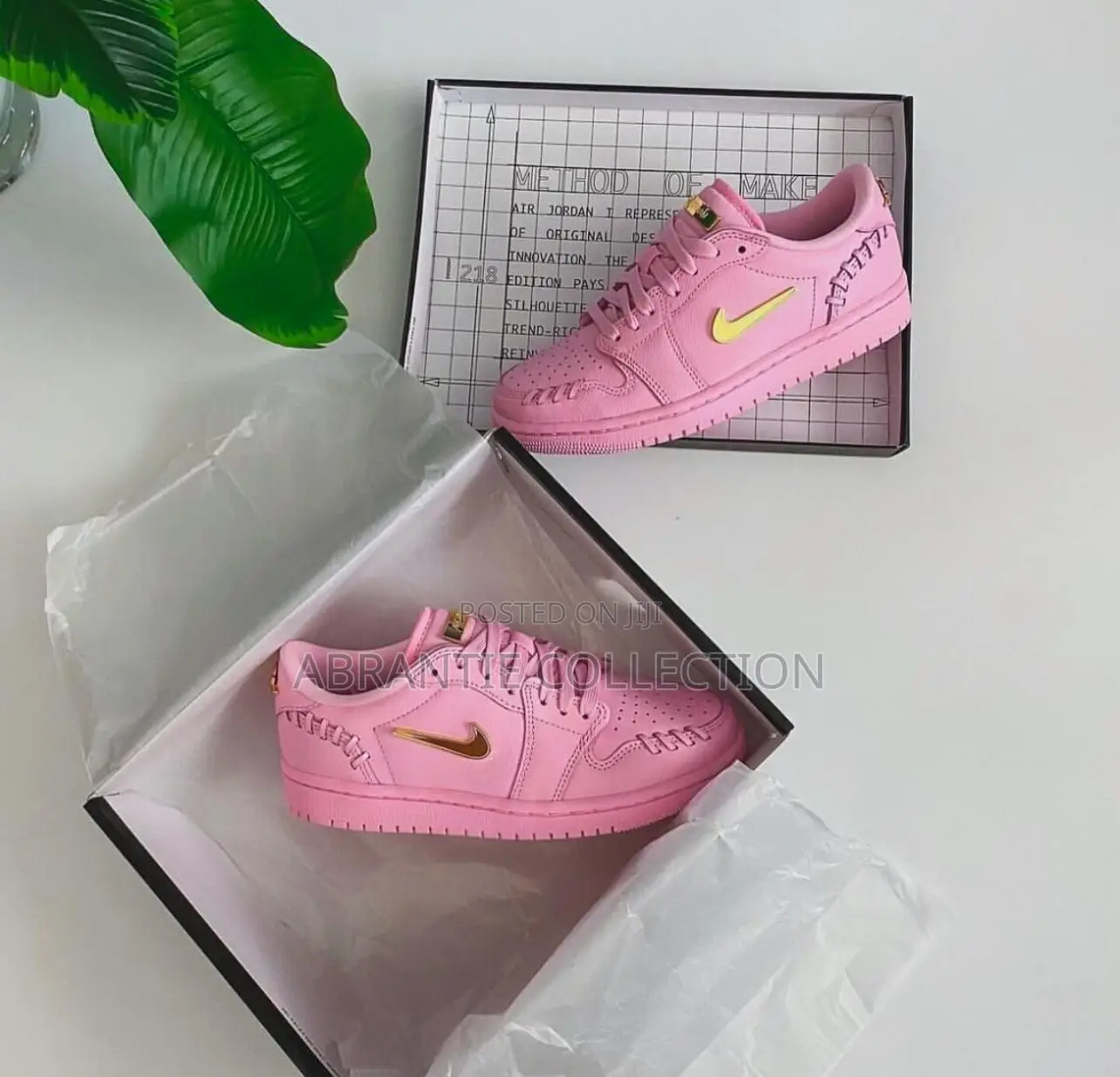 Women’S Air Jordan 1 Low Mm Perfect Pink