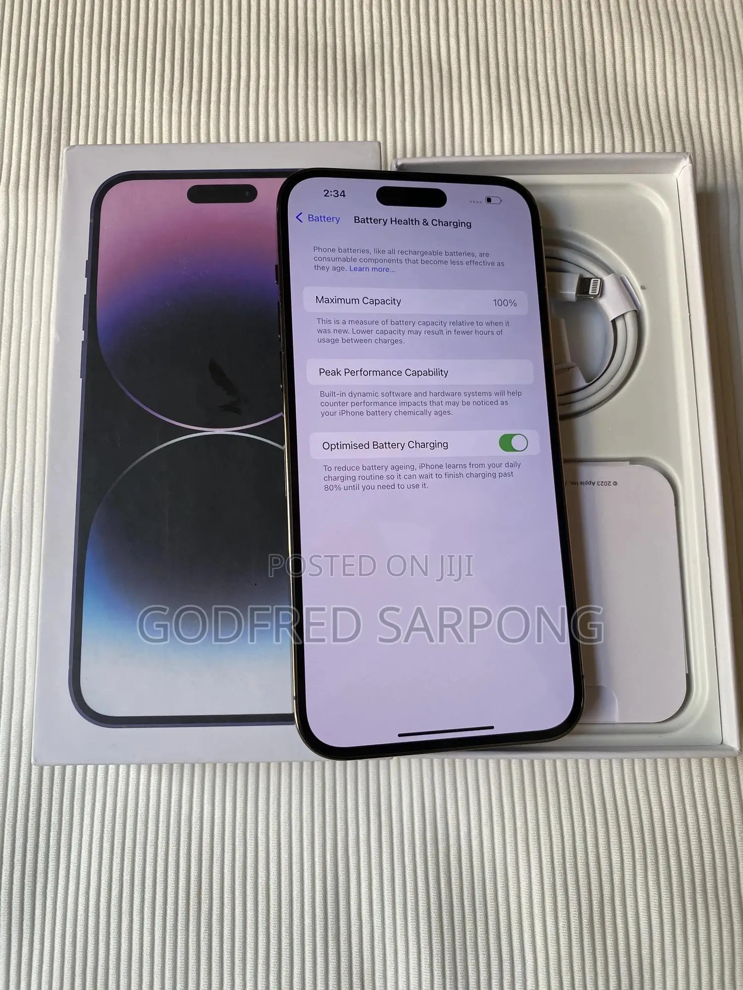 New Apple iPhone 14 Pro Max 256 GB Purple