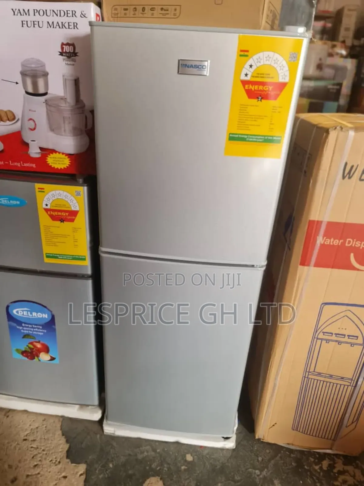 Nasco 116l Bottom Freezer Fridge- Fresh Food Storage