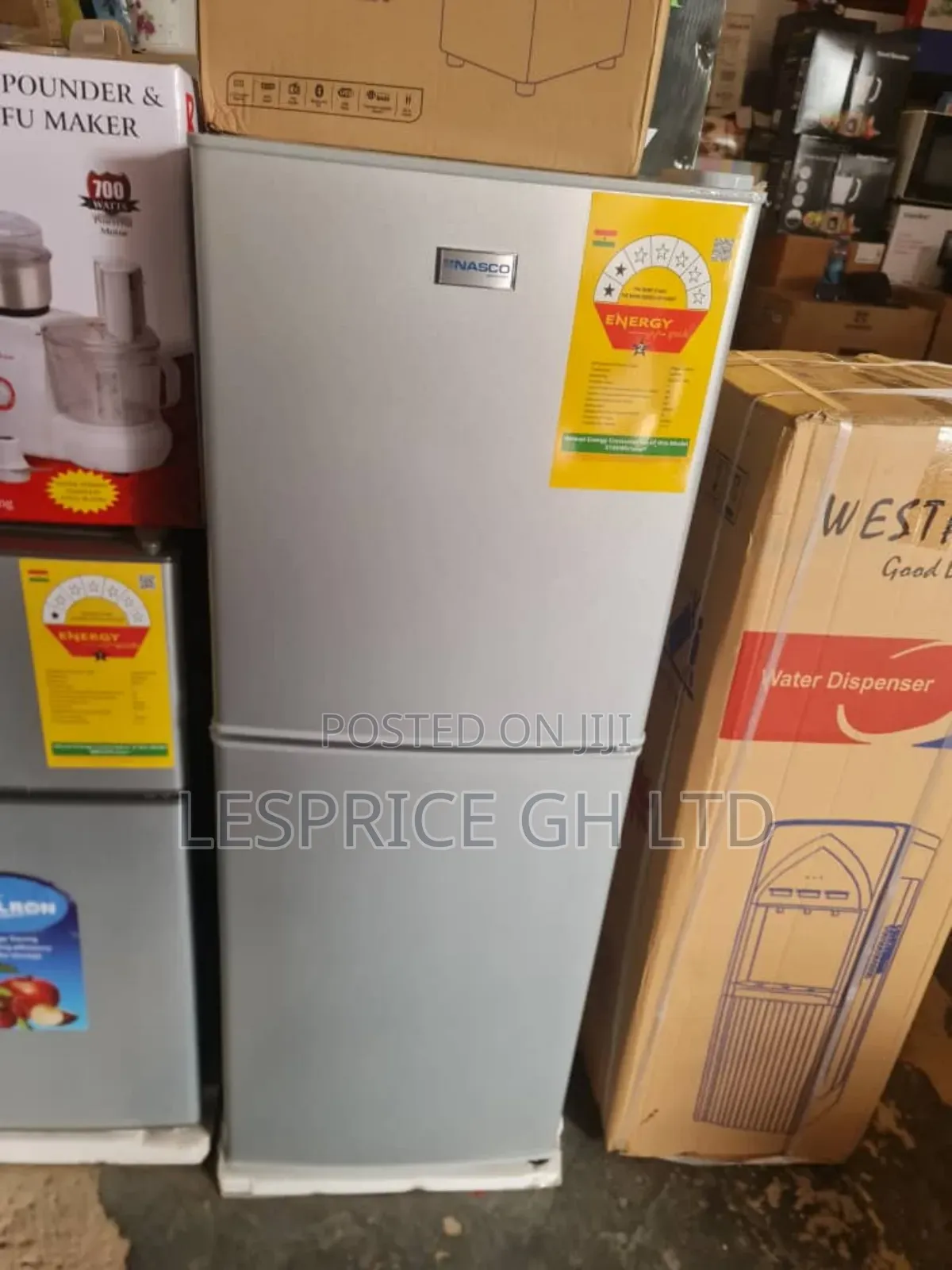 Powerful Cooling// Nasco 116l Bottom Freezer Refrigerator