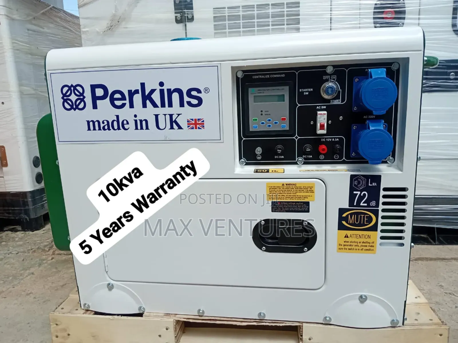 Enhanced Control 10kva Diesel Powered Generator