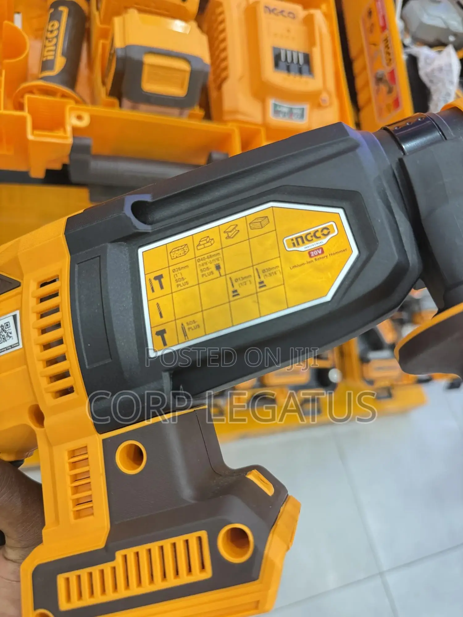 Ingco Cordless Rotary Hammer