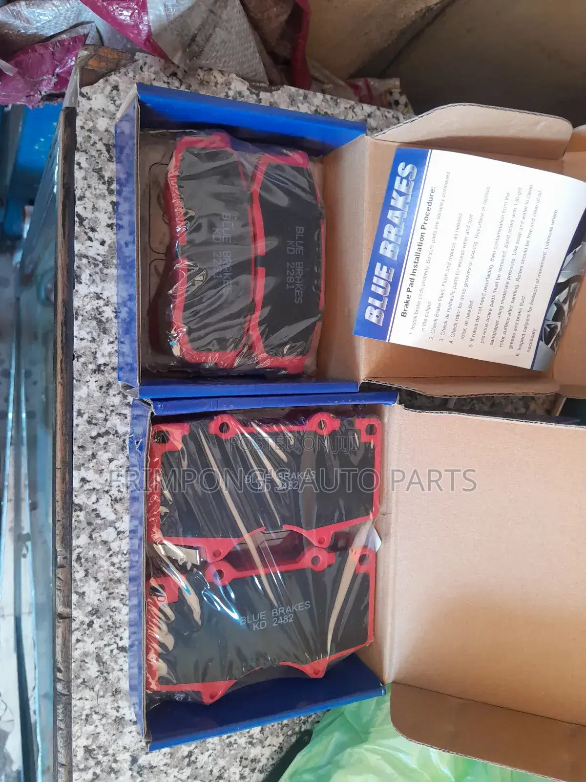 Toyota Land Cruiser Prado 2015 Front And Back Brake Pads