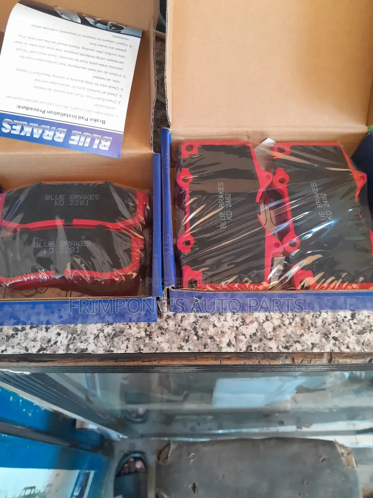 Toyota Land Cruiser Prado 2015 Front And Back Brake Pads