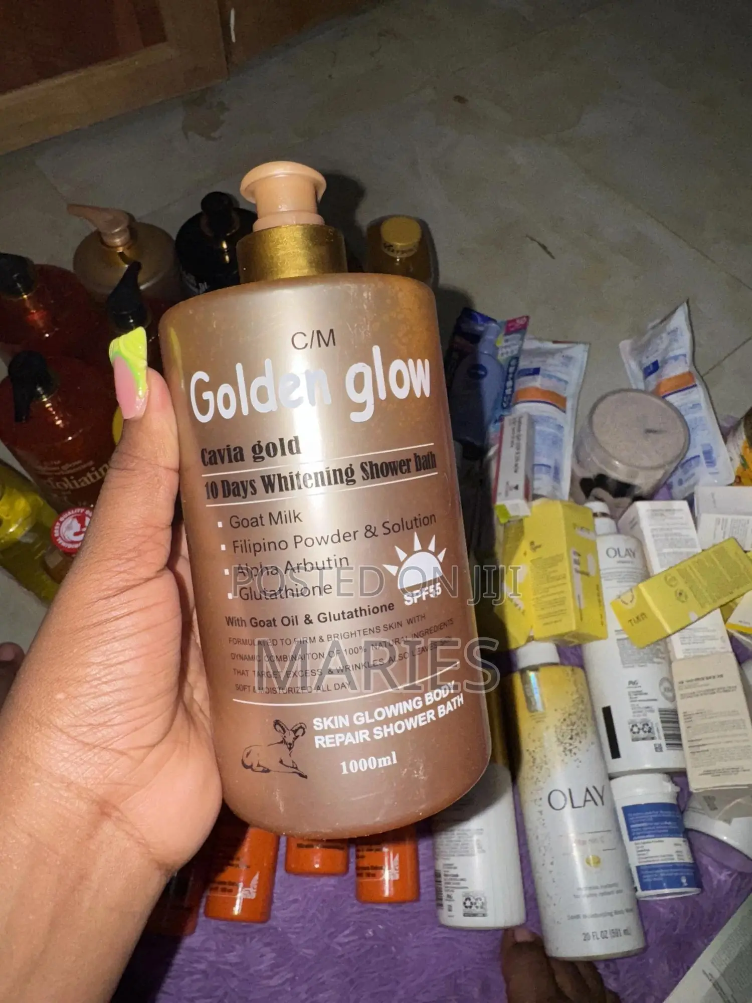 Golden Glow Shower Gel