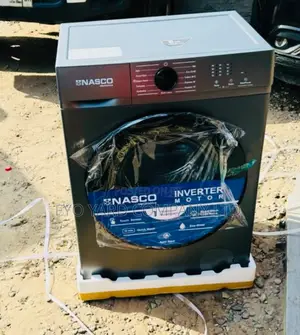 Full Automatic Inverter Nasco 8kg Front Load Washing Machine