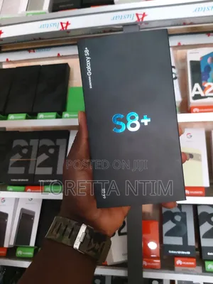 New Samsung Galaxy S8 Plus 64 GB Black