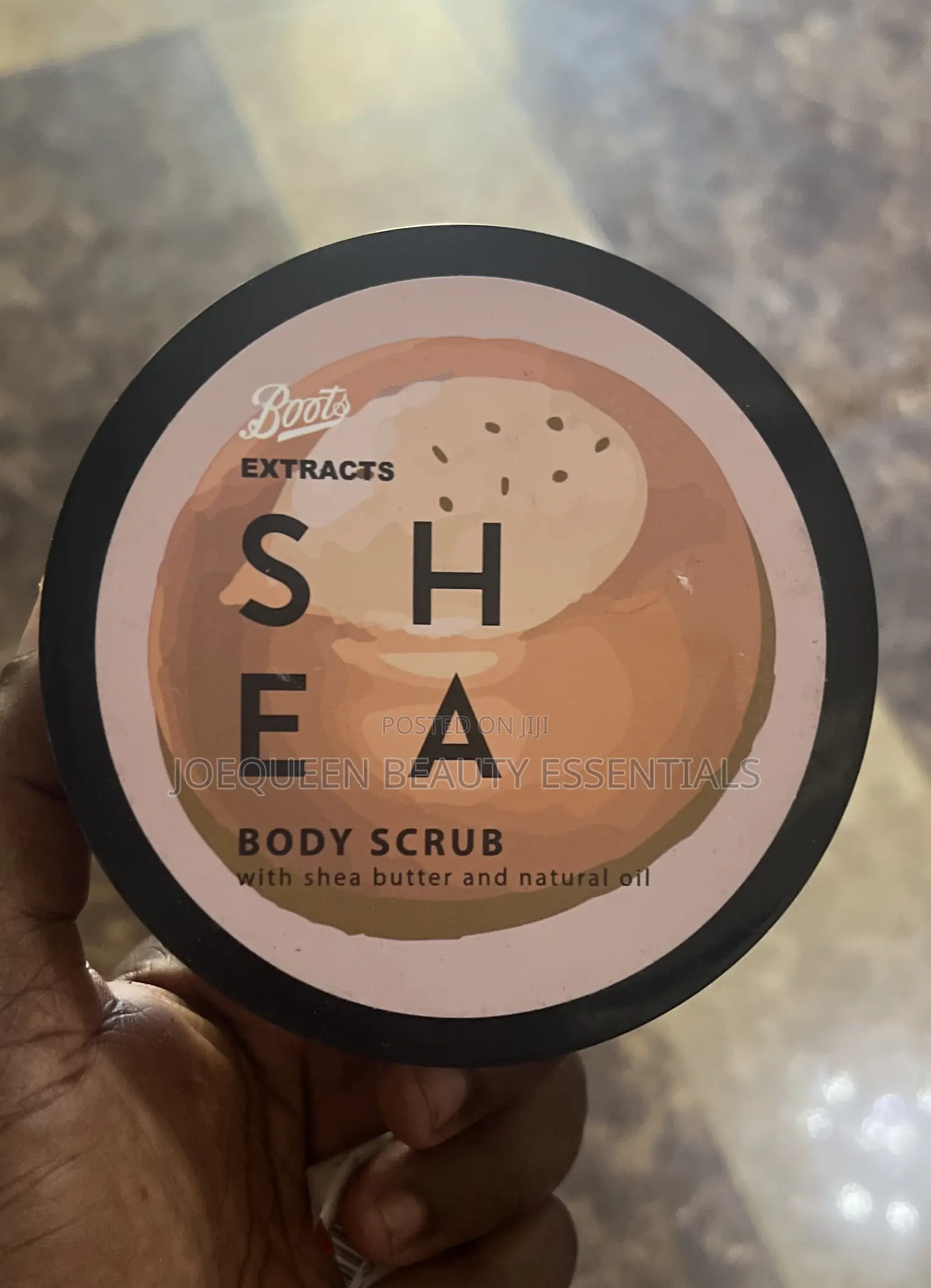 Boots Extracts Shea Butter  Body Scrub