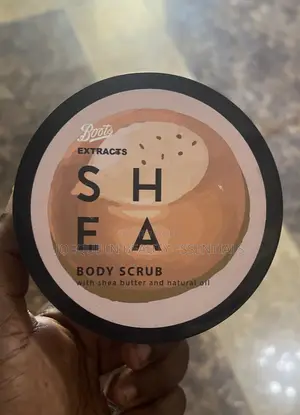 Photo - Boots Extracts Shea Butter  Body Scrub