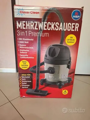 Clever Clean Wet And Dry 3in1 Vacuum Cleaner