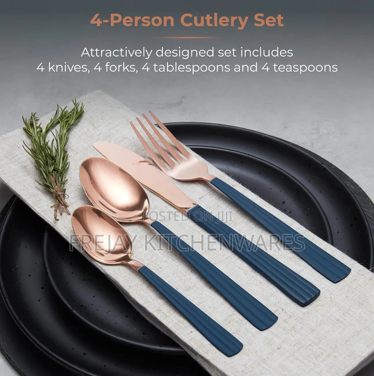 Tower Cavaletto 16 Piece Cutlery Set