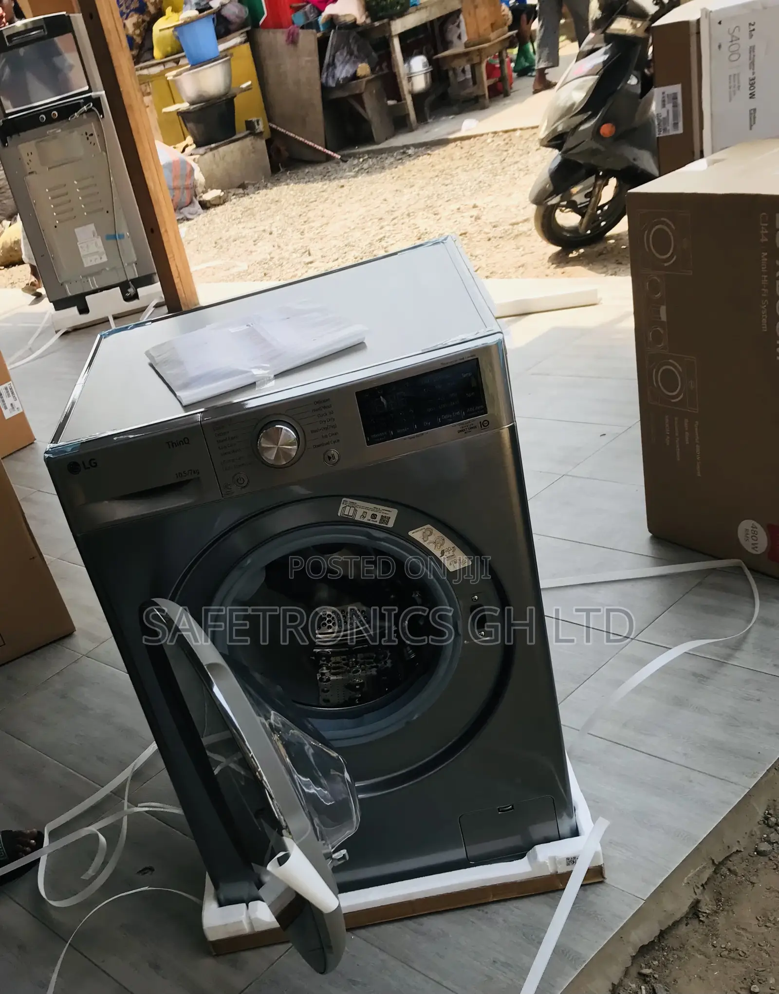 Correct Sealed 8kg Frontload Smart Inverter Fullauto Washer