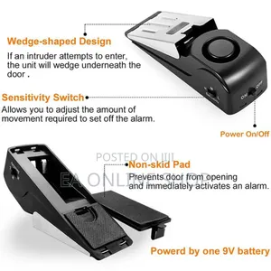 Home Security Door Stop Entrance Alarm