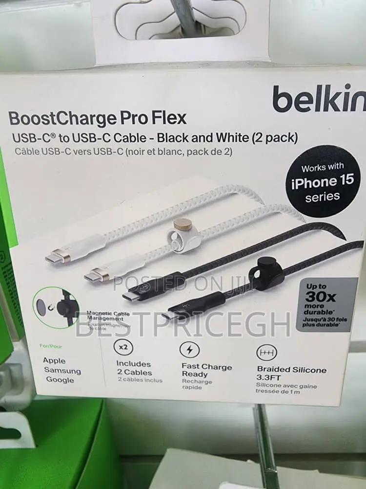 Belkin Boostcharge Pro Flex Usb-C to Usb-C Cable