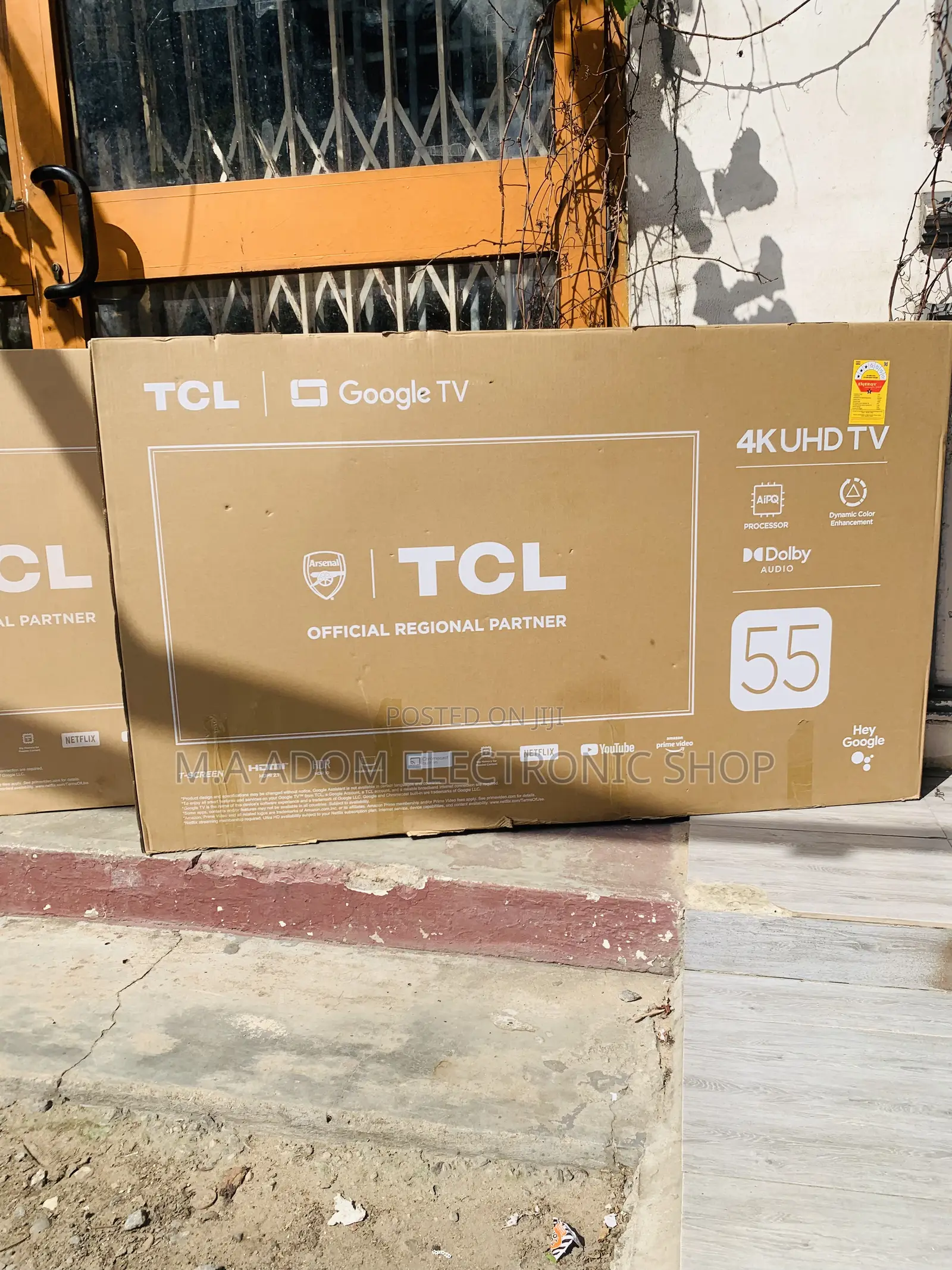 TCL 55” Smart Android Tv