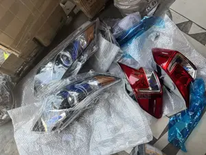 Toyota Camry 2012 2013 2014 Headlight Black and Taillight