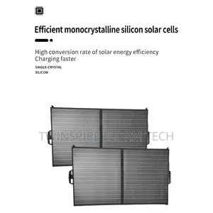 444wh Portable Outdoor Solar Emergency Battery+Solar Panels