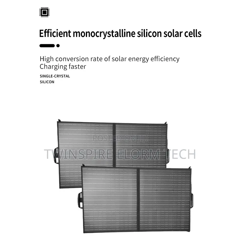 444wh Portable Outdoor Solar Emergency Battery+Solar Panels