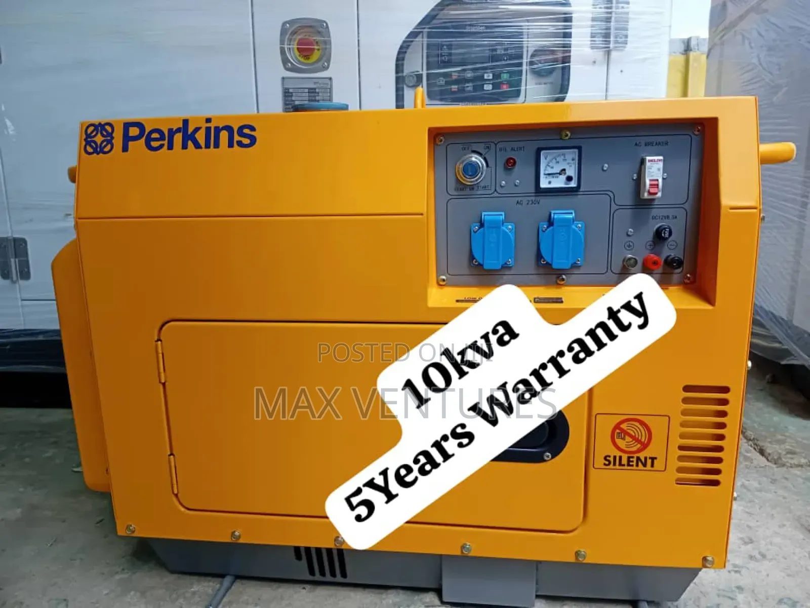 Perkins Diesel Powered 10kva Business Continuity Hustle Free