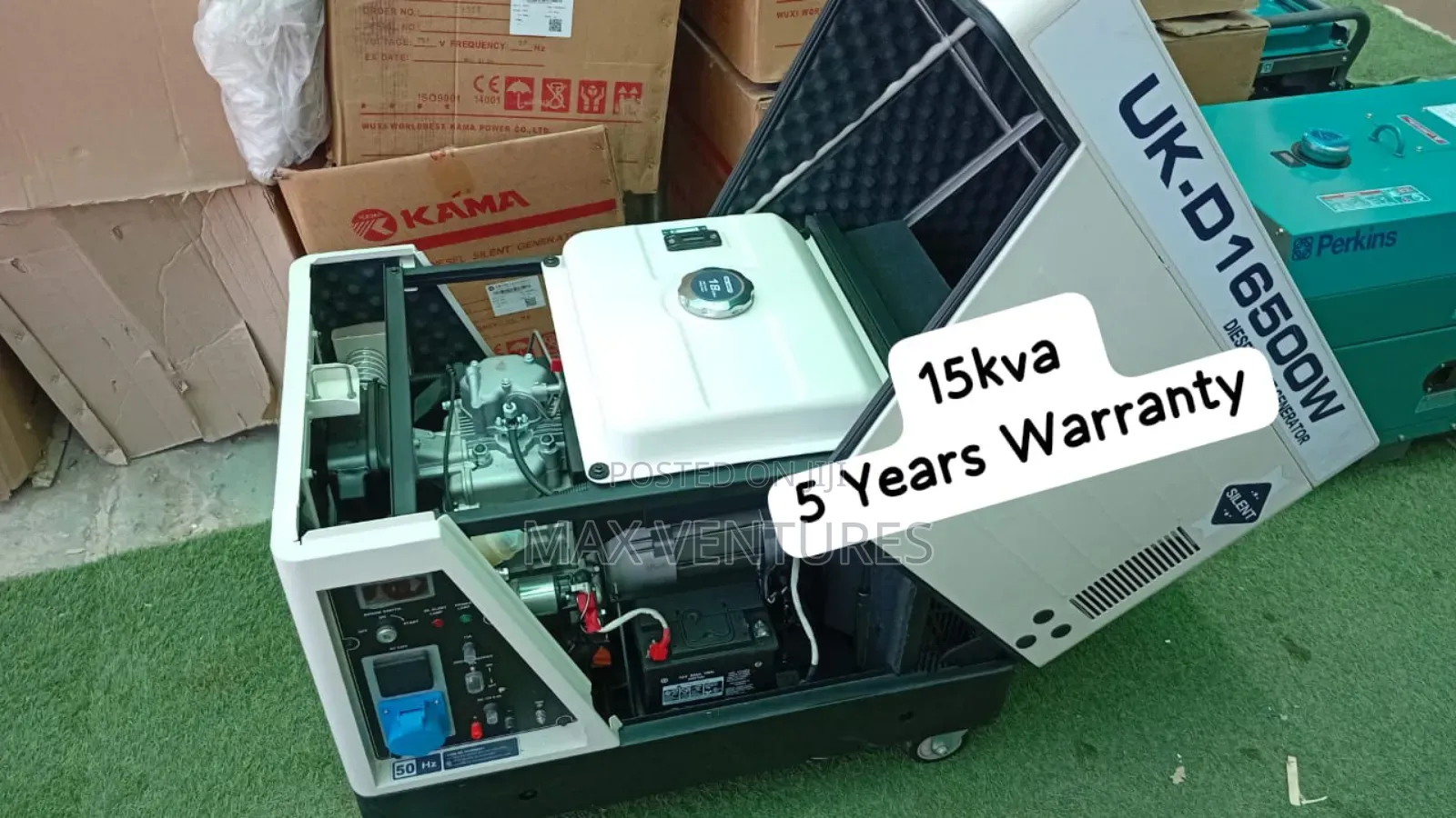 15kva Uk Diesel Powered Generator Stay Powered Up Always