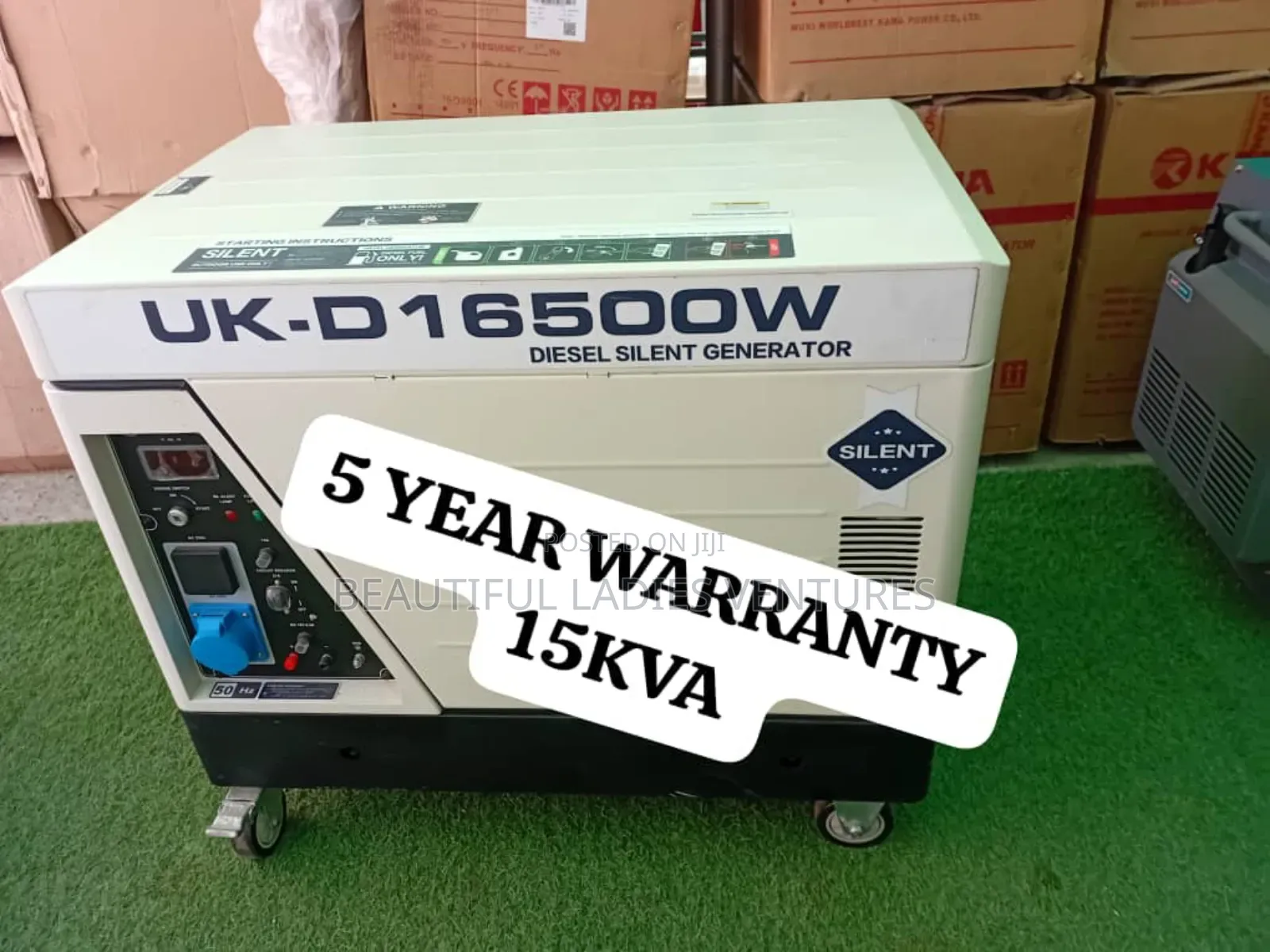 Licensed 15kva Uk-D Diesel Silent Uk-D Genset 15kva