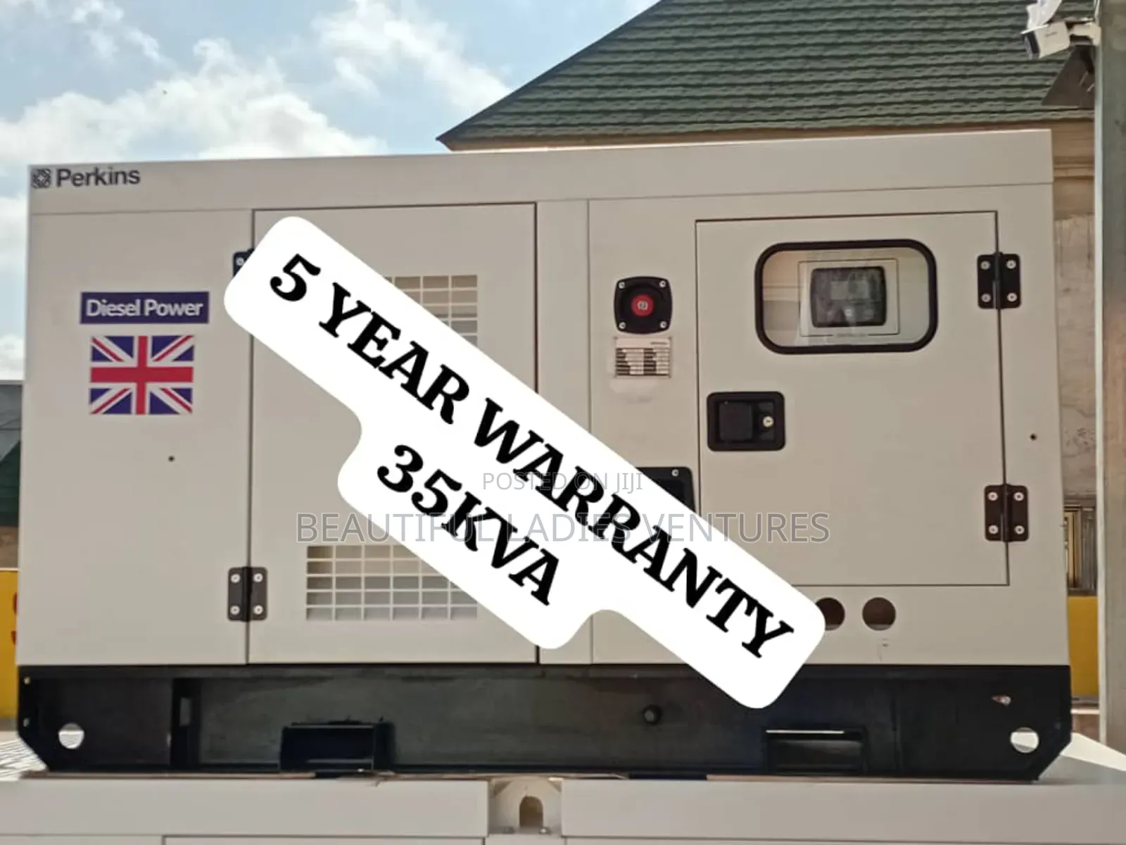 Licensed 35kva Perkins Diesel Silent Perkins Genset 35kva